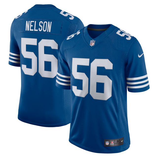 Maillot Nike Quenton Nelson Royal Indianapolis Colts Alternate Vapor Limited pour homme