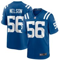 Men's Nike Quenton Nelson Royal Indianapolis Colts Game Player Jersey