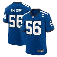 Men's Nike Quenton Nelson Royal Indianapolis Colts Indiana Nights Alternate Game Jersey