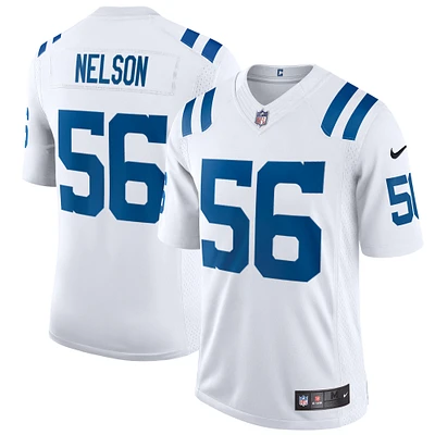 Men's Nike Quenton Nelson White Indianapolis Colts Vapor Limited Jersey