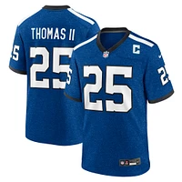 Men's Nike Rodney Thomas II Blue Indianapolis Colts Alternate Game Jersey