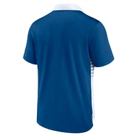 Polo de performance tendance Nike Royal/Blanc des Indianapolis Colts pour hommes