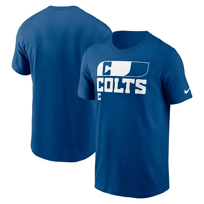 T-shirt essentiel Nike Royal Indianapolis Colts Air pour homme