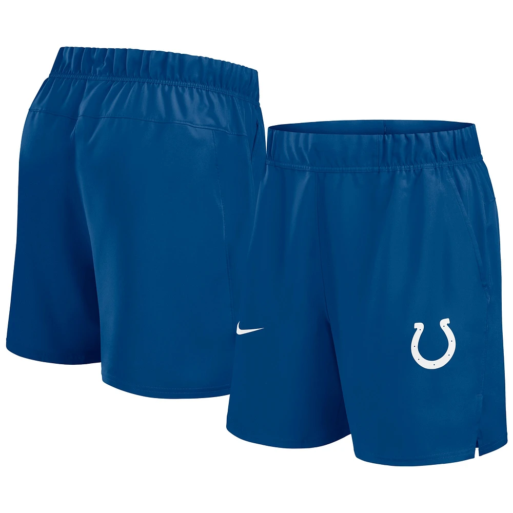 Short Nike Royal Indianapolis Colts Blitz Victory Performance pour homme