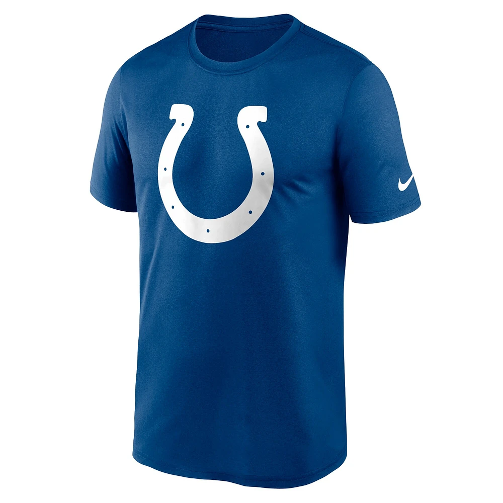 Men's Nike  Royal Indianapolis Colts Legend Logo Performance T-Shirt