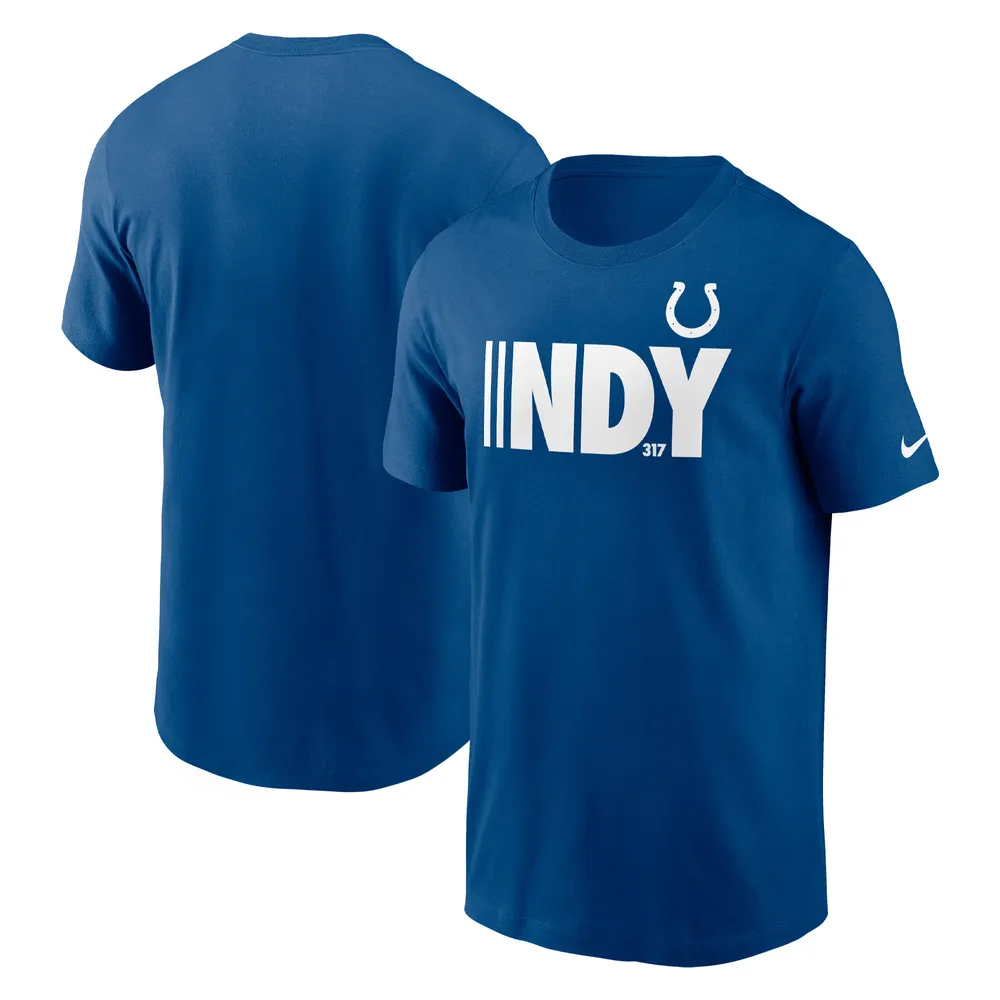 Men's Nike White Indianapolis Colts Legend Community Performance T-Shirt