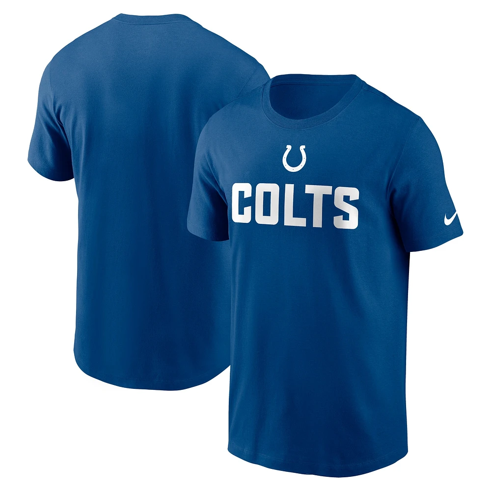 T-shirt essentiel Nike Royal Indianapolis Colts Local pour homme