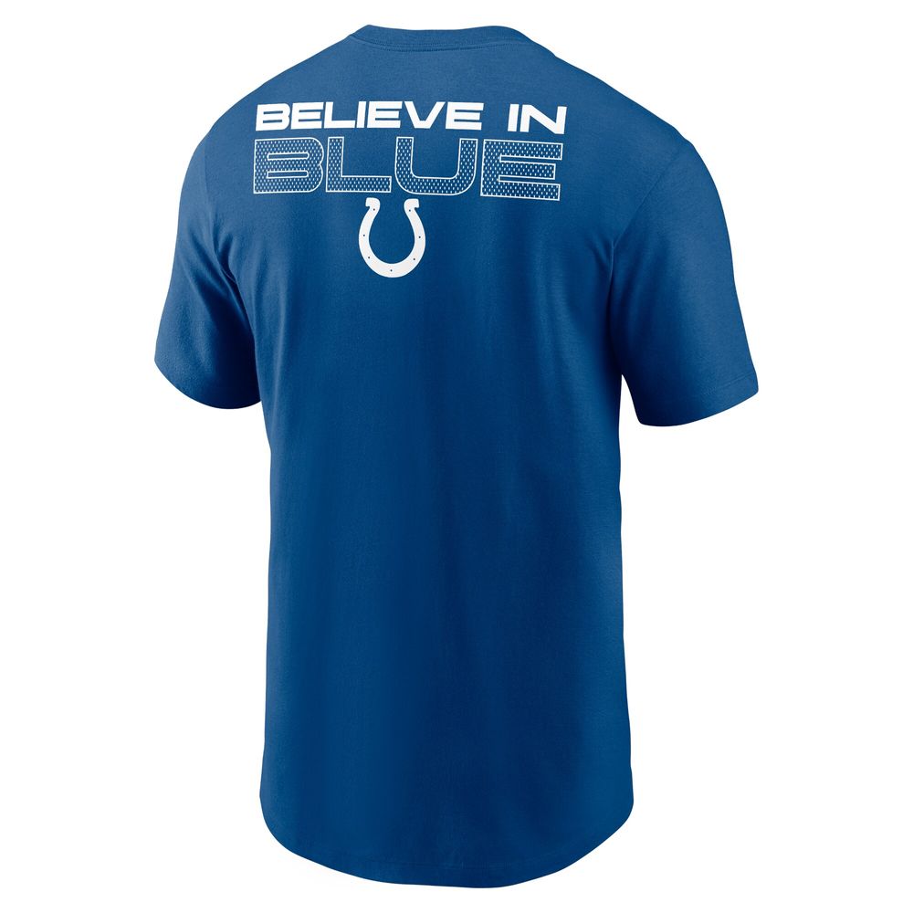 Men's Nike Royal Indianapolis Colts Local Phrase T-Shirt