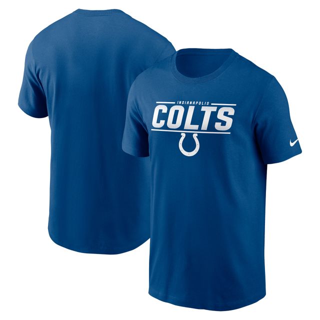 T-shirt à manches longues Nike Royal Indianapolis Colts pour Homme