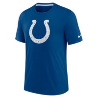 Men's Nike Royal Indianapolis Colts Playback Logo Tri-Blend T-Shirt