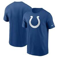 T-shirt avec logo principal Nike Royal Indianapolis Colts pour homme