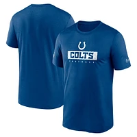 Men's Nike Royal Indianapolis Colts Sideline Legend Performance T-Shirt