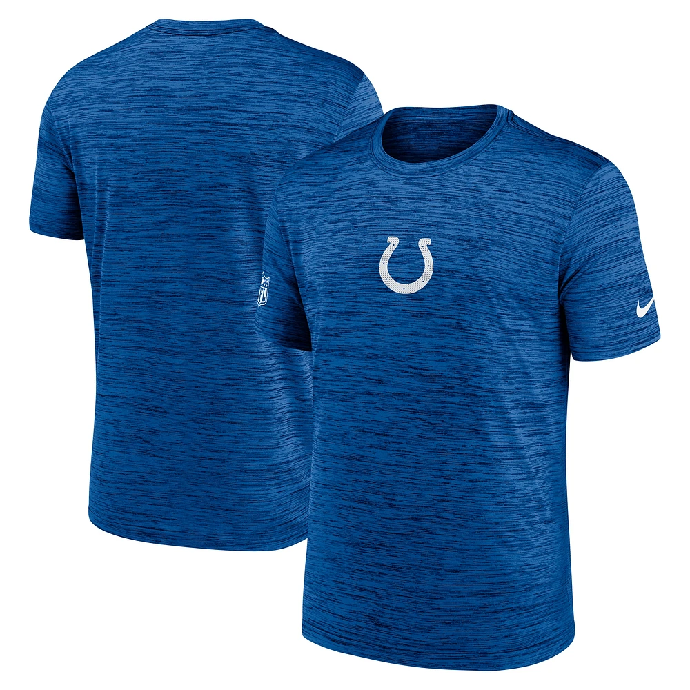 Men's Nike Royal Indianapolis Colts Sideline Velocity Performance T-Shirt