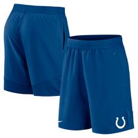 Men's Nike Royal Indianapolis Colts Stretch Woven Shorts