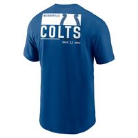 Men's Nike Royal Indianapolis Colts Team Incline T-Shirt