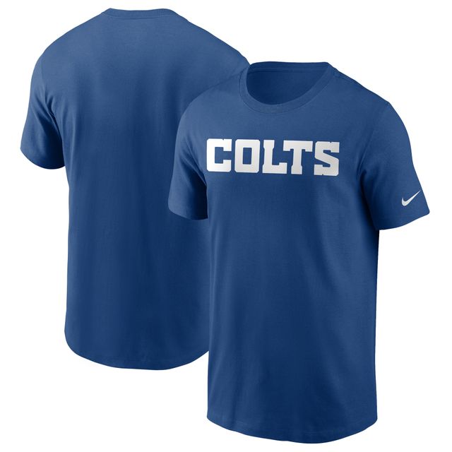 T-shirt avec logo de l'équipe Nike Royal Indianapolis Colts pour homme