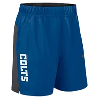 Short tissé Nike Royal Indianapolis Colts Victory Performance pour homme
