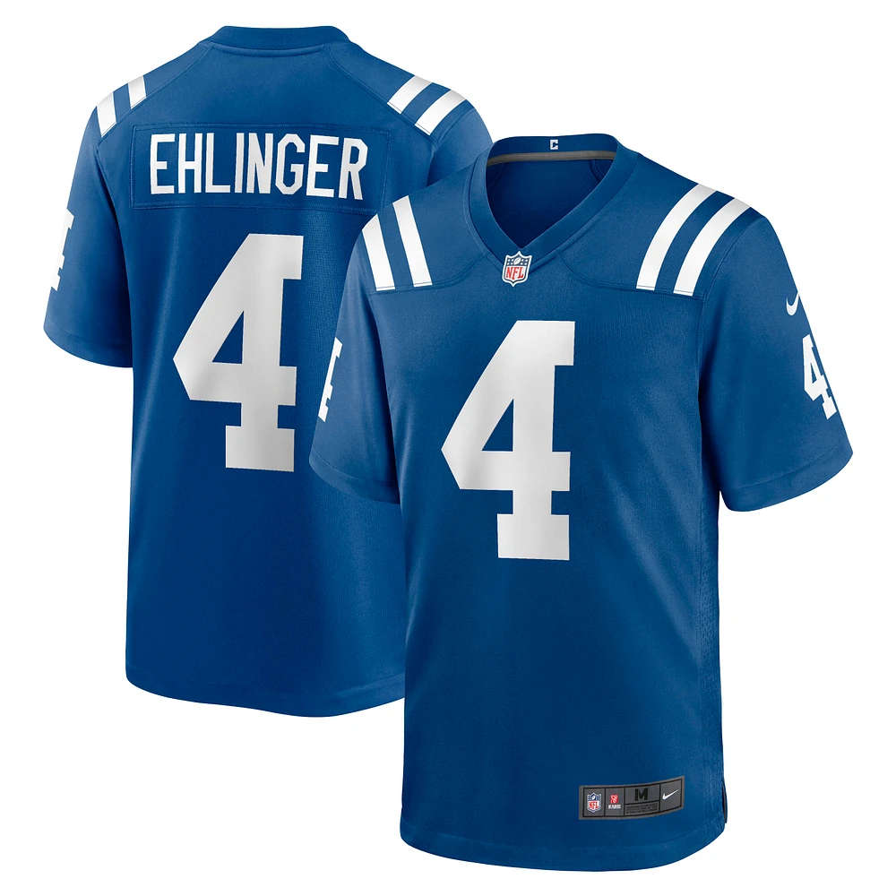 Maillot de match Nike Sam Ehlinger Royal Indianapolis Colts pour homme