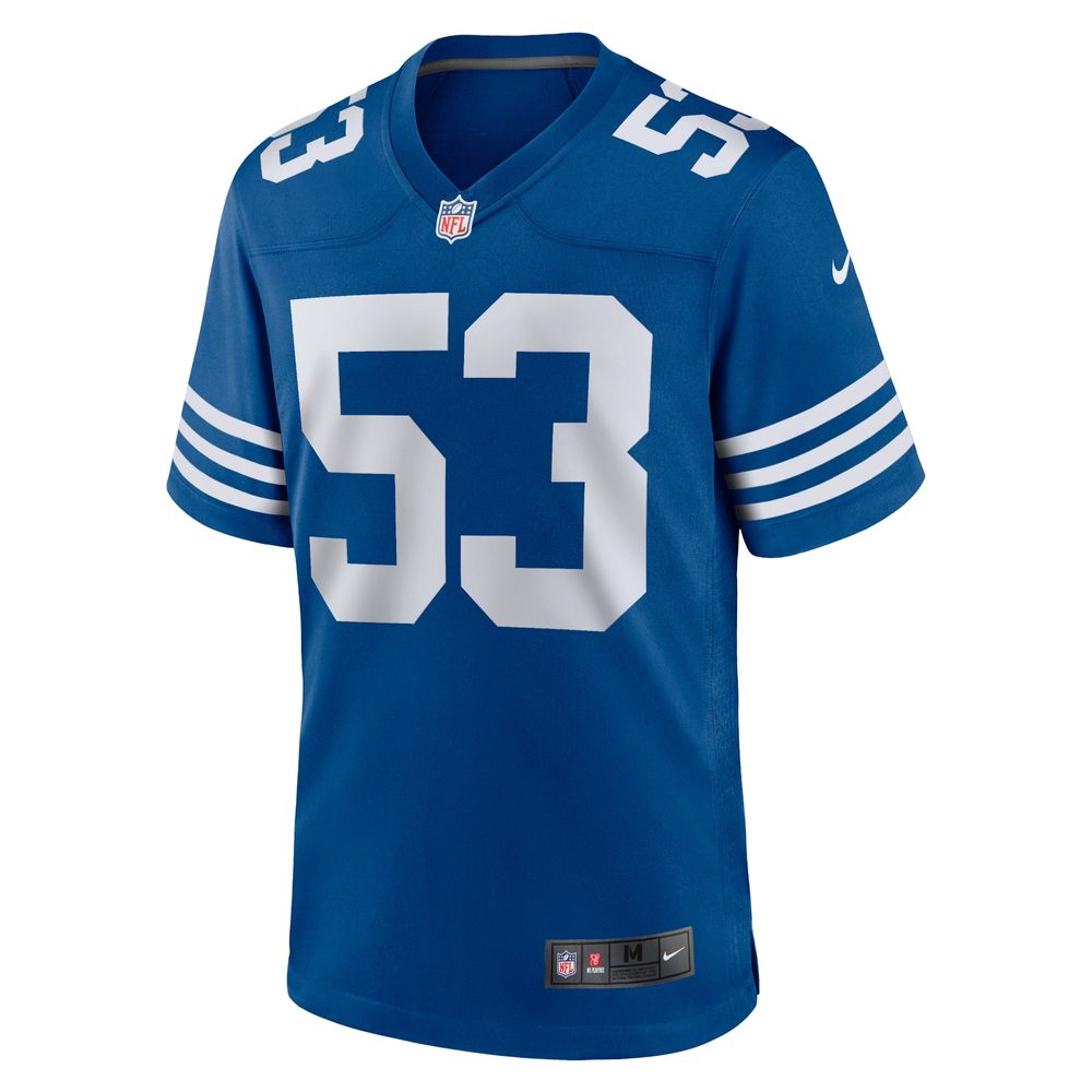 Men's Nike Shaquille Leonard Royal Indianapolis Colts Alternate Game Jersey