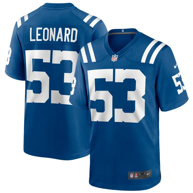 Shaquille Leonard Indianapolis Colts Nike RFLCTV Limited Jersey