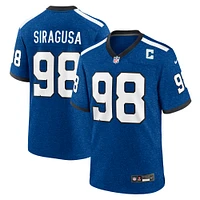 Men's Nike Tony Siragusa Royal Indianapolis Colts Indiana Nights Alternate Game Jersey