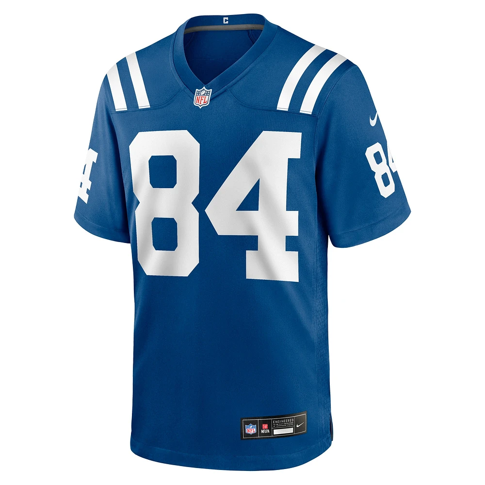 Men's Nike Tyler Warren Royal Indianapolis Colts 2025 NFL Draft First Round Pick Game Jersey