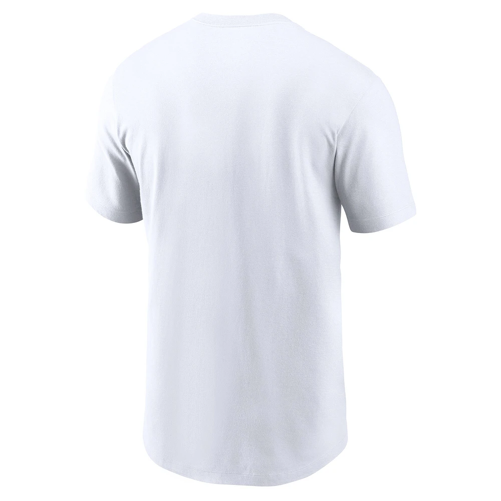 T-shirt Nike blanc pour homme