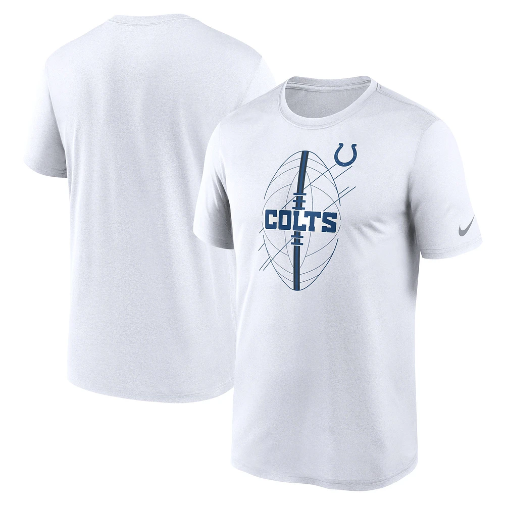 Men's Nike  White Indianapolis Colts Legend Icon Performance T-Shirt