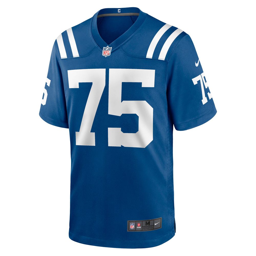 Men's Nike Will Fries Royal Indianapolis Colts Game Jersey