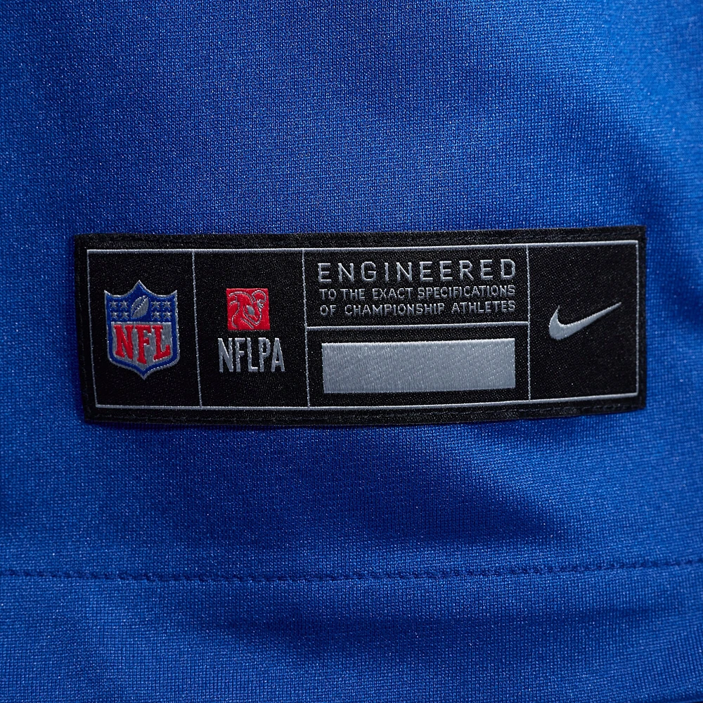 Men's Nike Will Fries Royal Indianapolis Colts Game Jersey