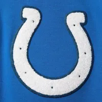 Men's Pro Standard Royal Indianapolis Colts 4-Hit Full-Zip Hoodie