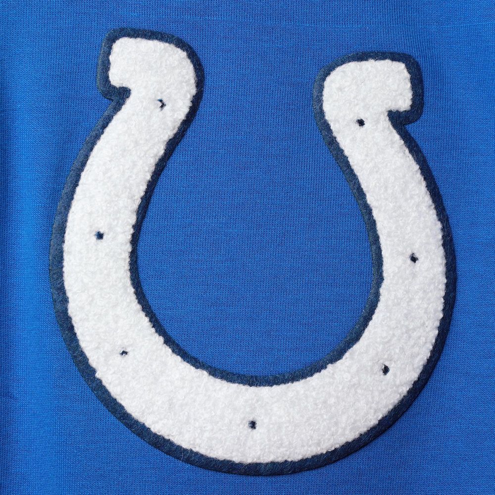 Men's Nike Royal Indianapolis Colts Sideline Club Fleece Pullover Hoodie Size: Small