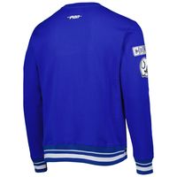 Men's Pro Standard Royal Indianapolis Colts Mash Up Pullover Sweatshirt