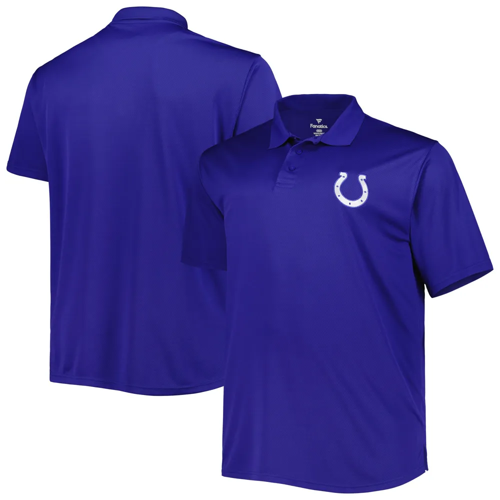 Polo Big & Tall Royal Indianapolis Colts pour homme