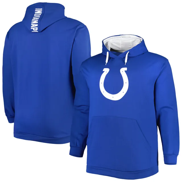 Lids Indianapolis Colts Antigua Women's Action Chenille Pullover Hoodie -  Heathered Black