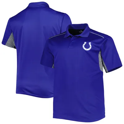 Indianapolis Colts Big & Tall Team Color Polo - Royal