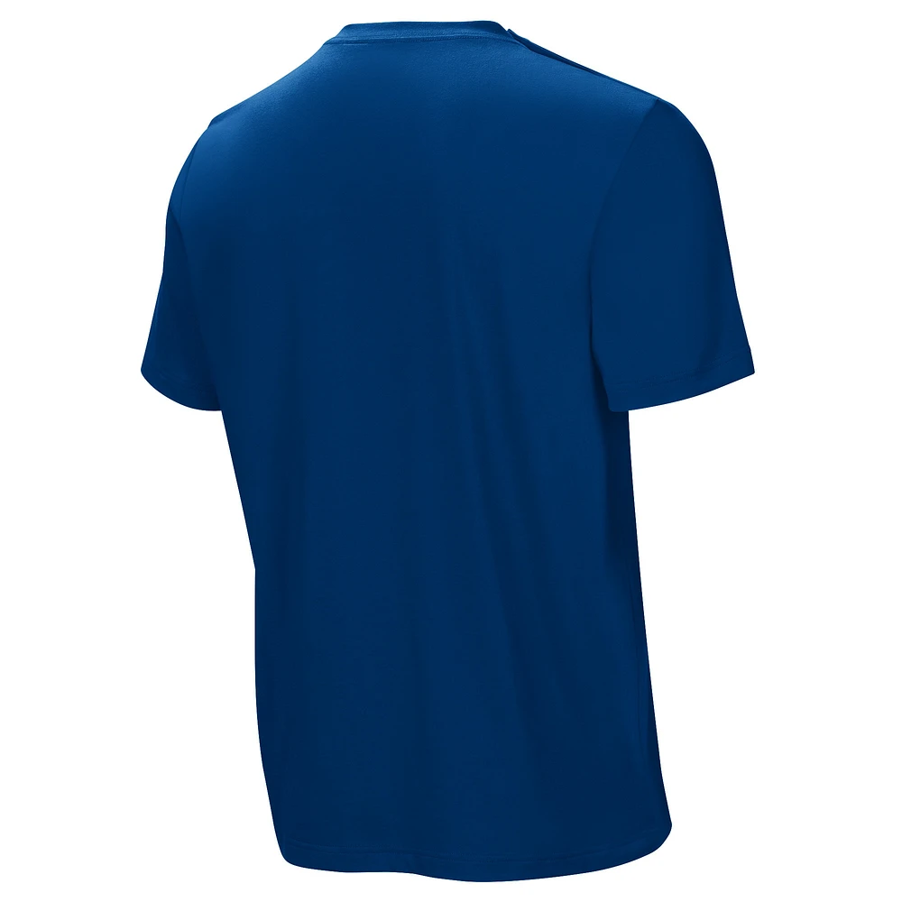 Men's  Royal Indianapolis Colts Home Team Adaptive T-Shirt