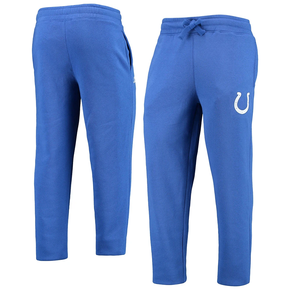 Men's Royal Indianapolis Colts Starter Option Run Sweatpants