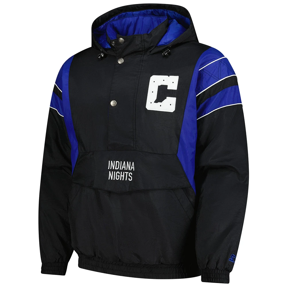 Veste à capuche demi-zip Indianapolis Colts Starter noire pour homme