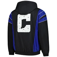 Men's Starter Black Indianapolis Colts Half-Zip Hoodie Jacket