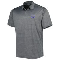 Men's Tommy Bahama Charcoal Indianapolis Colts Delray Frond IslandZone Polo