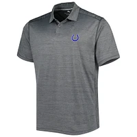 Polo Tommy Bahama Charcoal Indianapolis Colts Delray Frond IslandZone pour homme