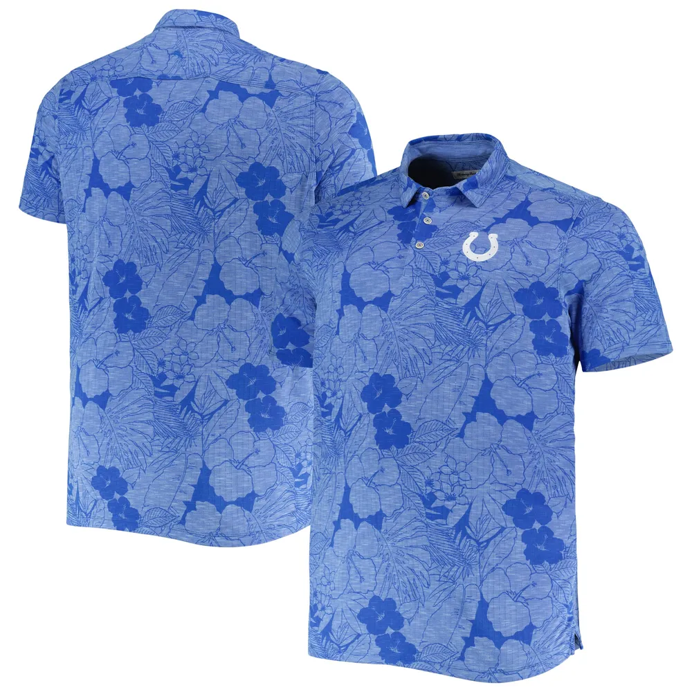 Indianapolis Colts Tommy Bahama Big & Tall Miramar Blooms Polo