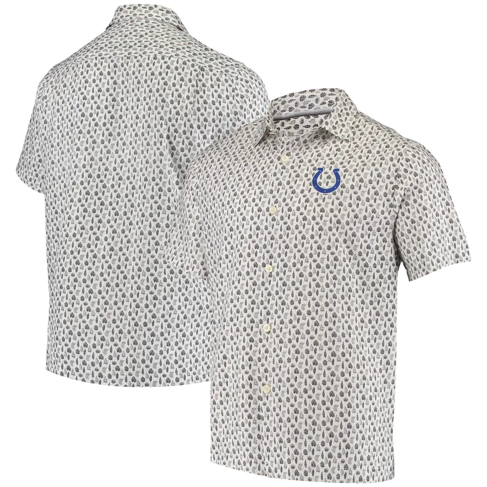 Baltimore Ravens Tommy Bahama Baja Mar Woven Button-Up Shirt - White