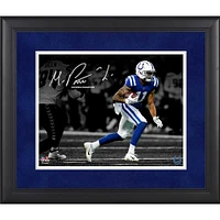 Photographie encadrée de Michael Pittman Jr. Indianapolis Colts, fac-similé, 11'' x 14'', en vedette