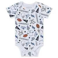 Newborn & Infant WEAR by Erin Andrews Indianapolis Colts Three-Piece Turn Me Around Bodysuits Pant Set