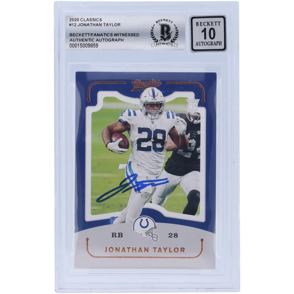 Lids Jonathan Taylor Indianapolis Colts Panini America Autographed