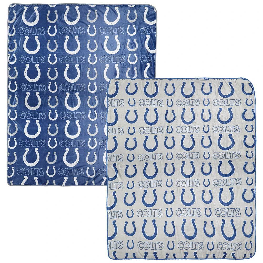 Ensemble de couvertures Pegasus Indianapolis Colts 60" x 70" Home & Away deux pièces