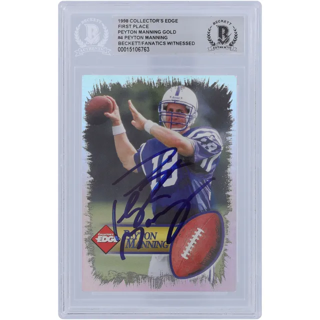 Peyton Manning Memorabilia, Autographed Peyton Manning Collectibles