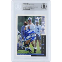Peyton Manning Indianapolis Colts Autographed 1998 Score #233 Beckett Fanatics Witnessed Authenticated Rookie Card with "HOF '21" Inscription